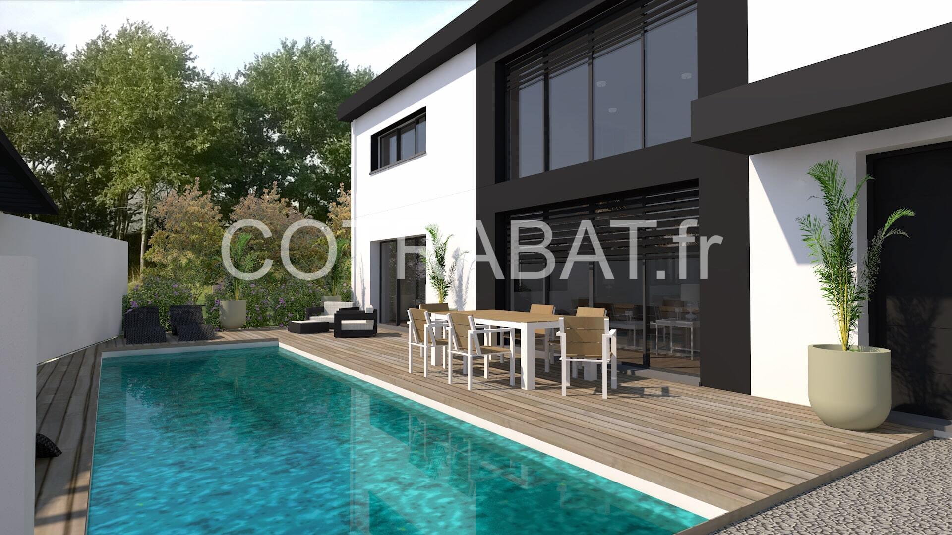 Plan 3D villa Bouliac
