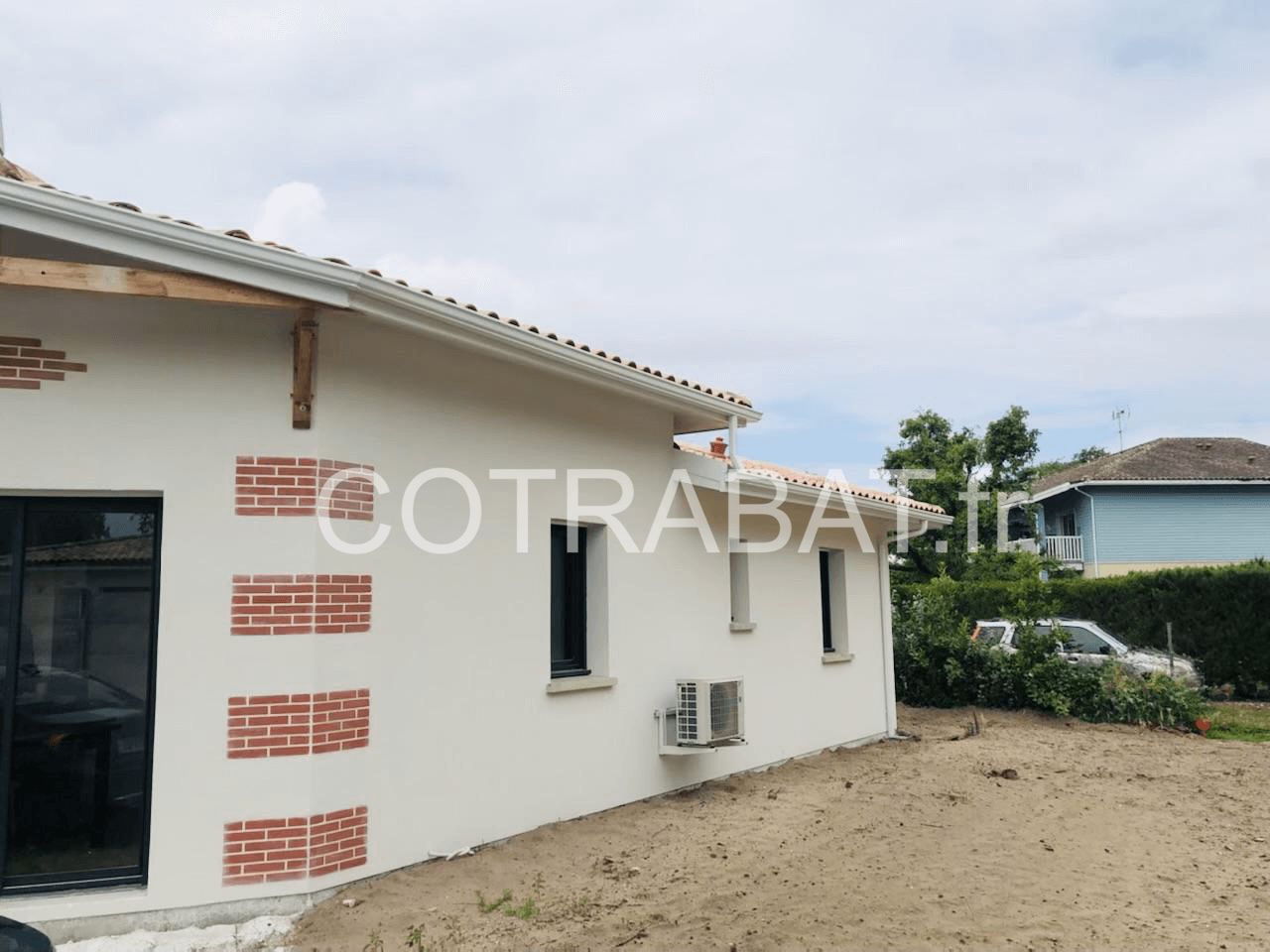 Construction villa archachonnaise Lanton