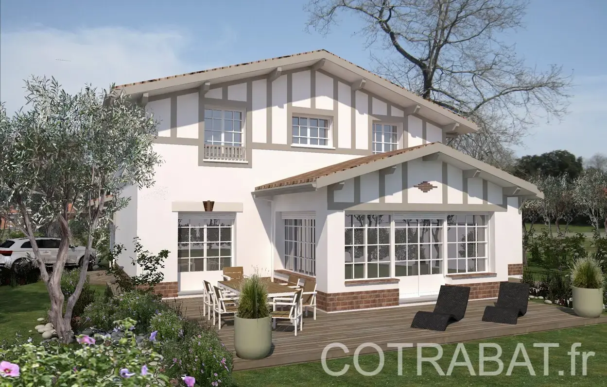 Plan 3D maison Arcachon