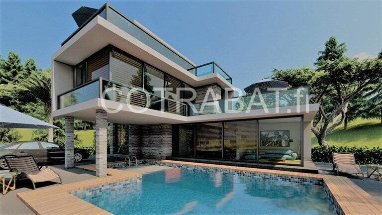 Plan 3D maison architecte Gironde