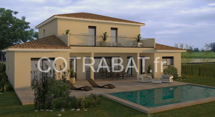 Plan 3D maison Carignan