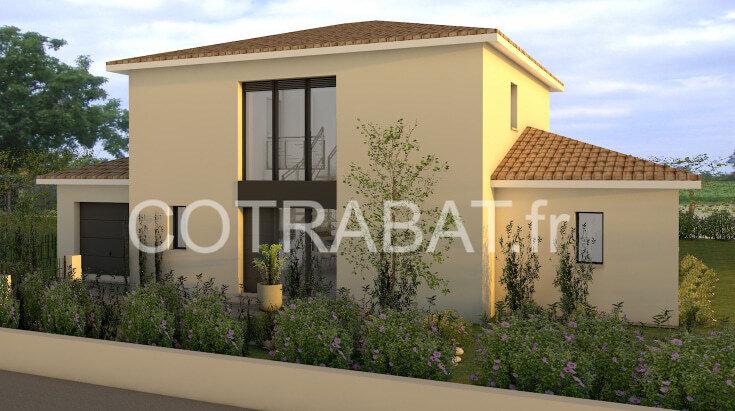 Plan 3D maison Carignan