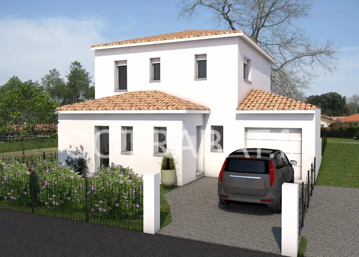 Plan 3D maison Bruges