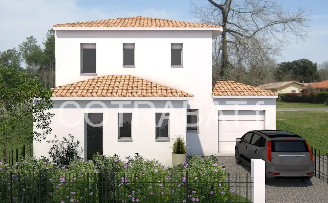Plan 3D maison Bruges