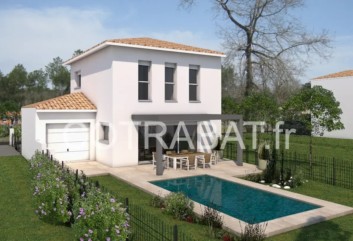 Plan 3D maison Bruges