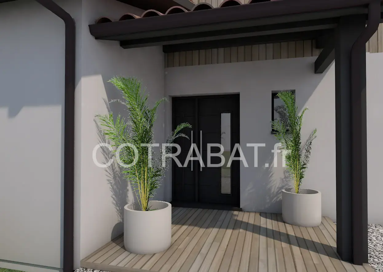 Plan 3D maison Eysines