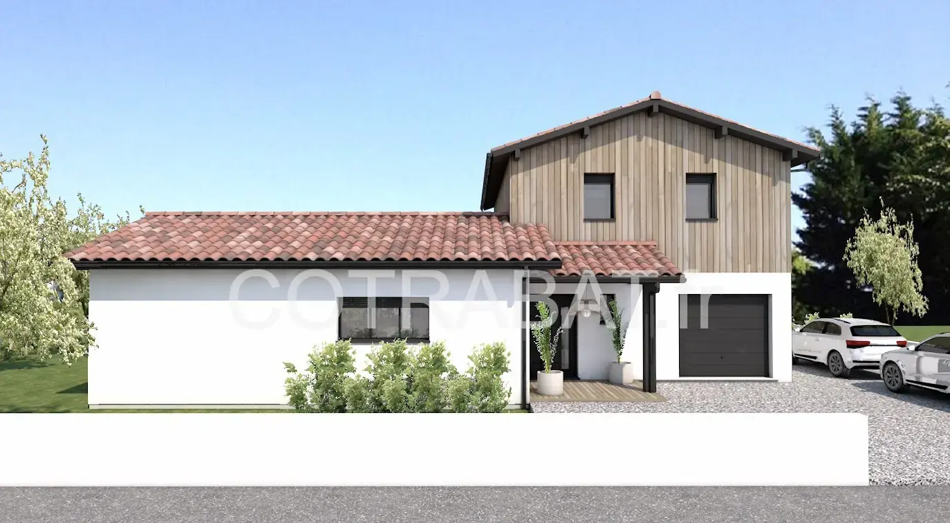 Plan 3D maison Eysines