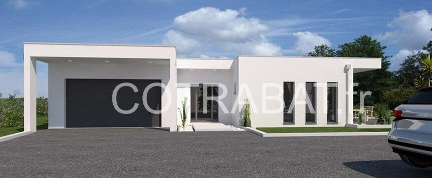 Plan 3D maison Gironde