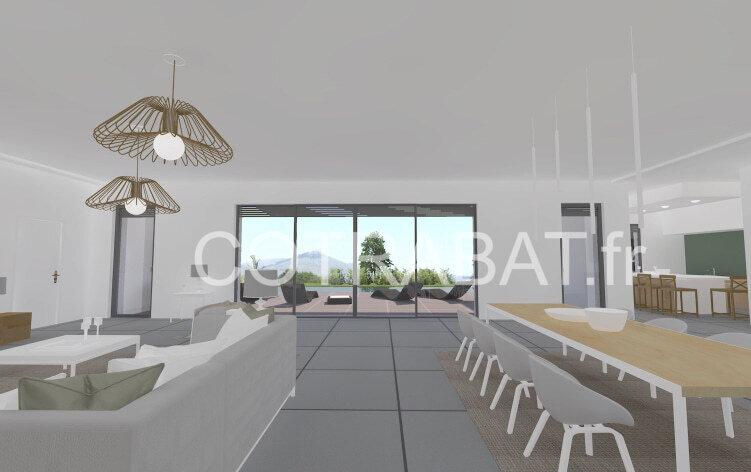 Plan 3D maison Gironde