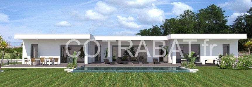 Plan 3D maison Gironde