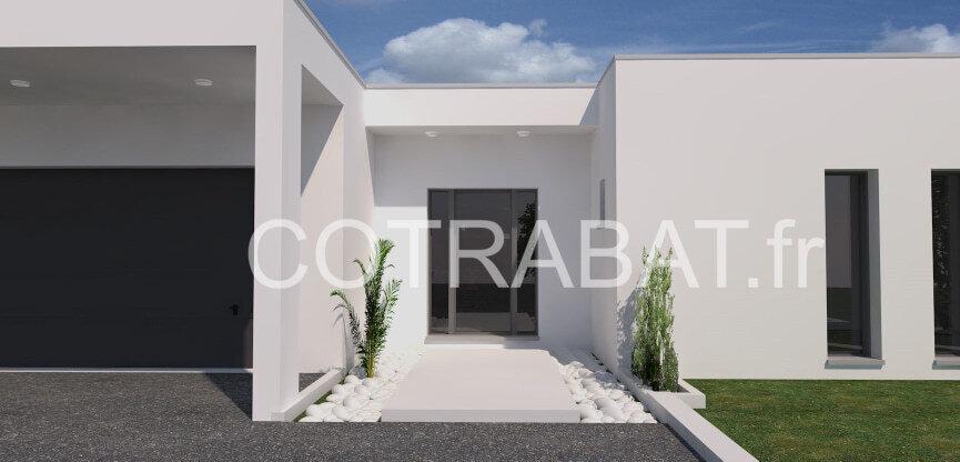 Plan 3D maison Gironde