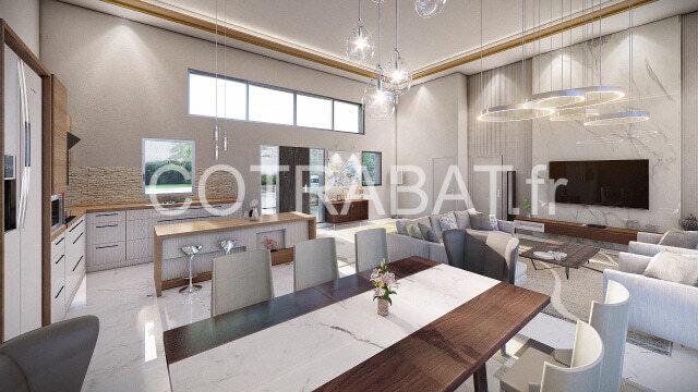 Plan 3D maison Latresne