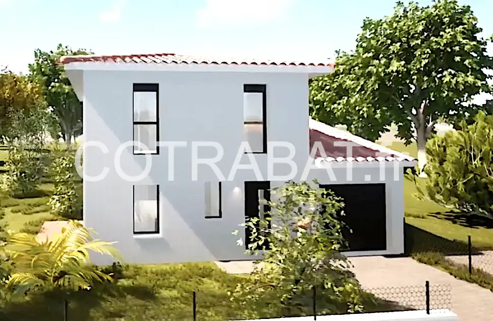 Plan 3D maison Quinsac