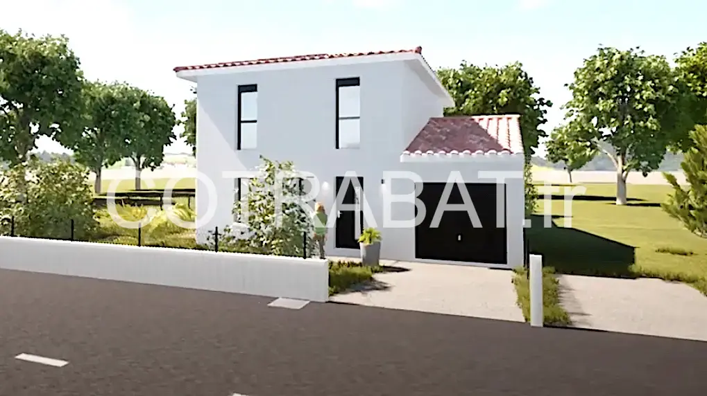 Plan 3D maison Quinsac