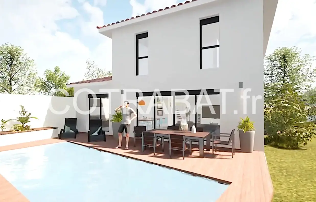 Plan 3D maison Quinsac