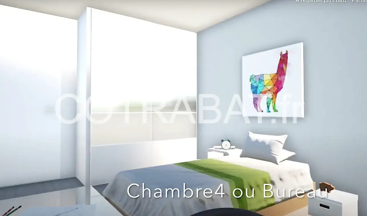 Plan 3D maison Quinsac