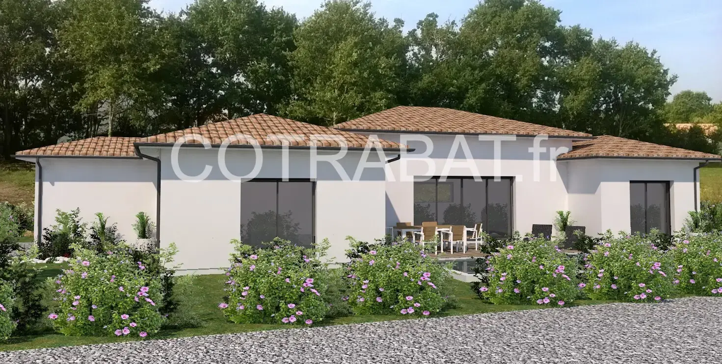 Plan 3D maison Salleboeuf
