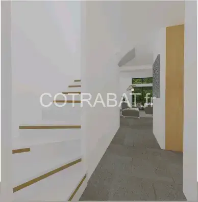 Plan 3D maison Saucats