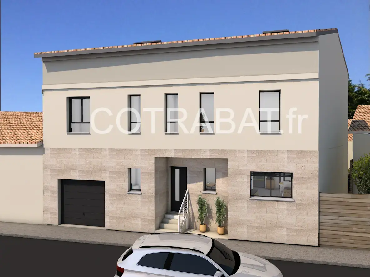 Plan 3D maison Talence