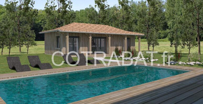 Plan 3D villa Soulac