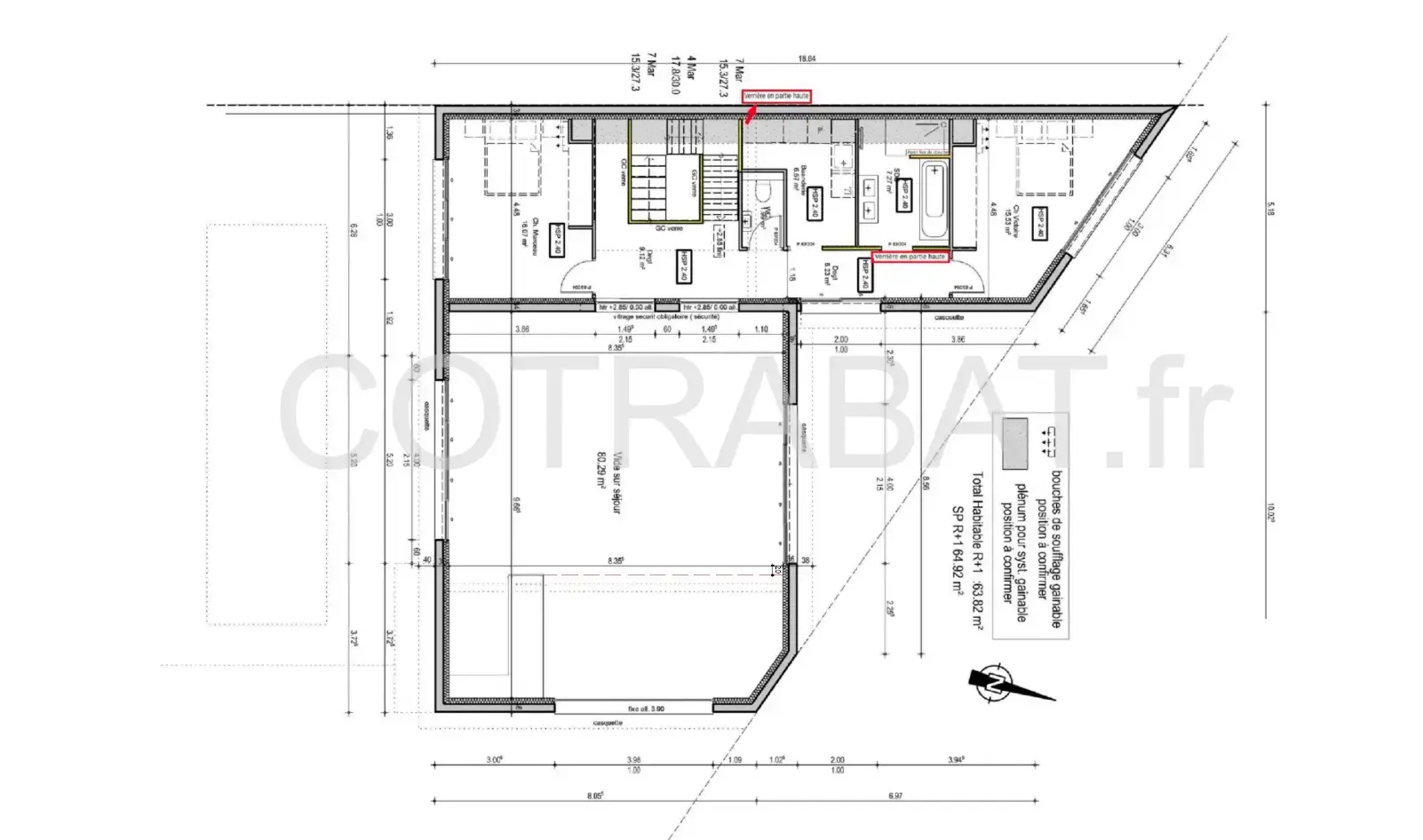 Plan 3D villa Bouliac