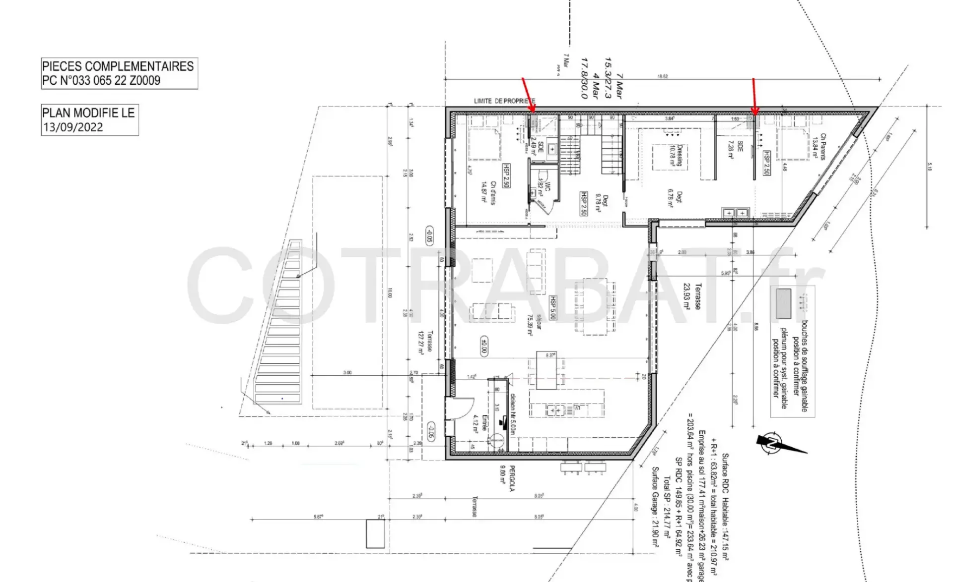 Plan 3D villa Bouliac