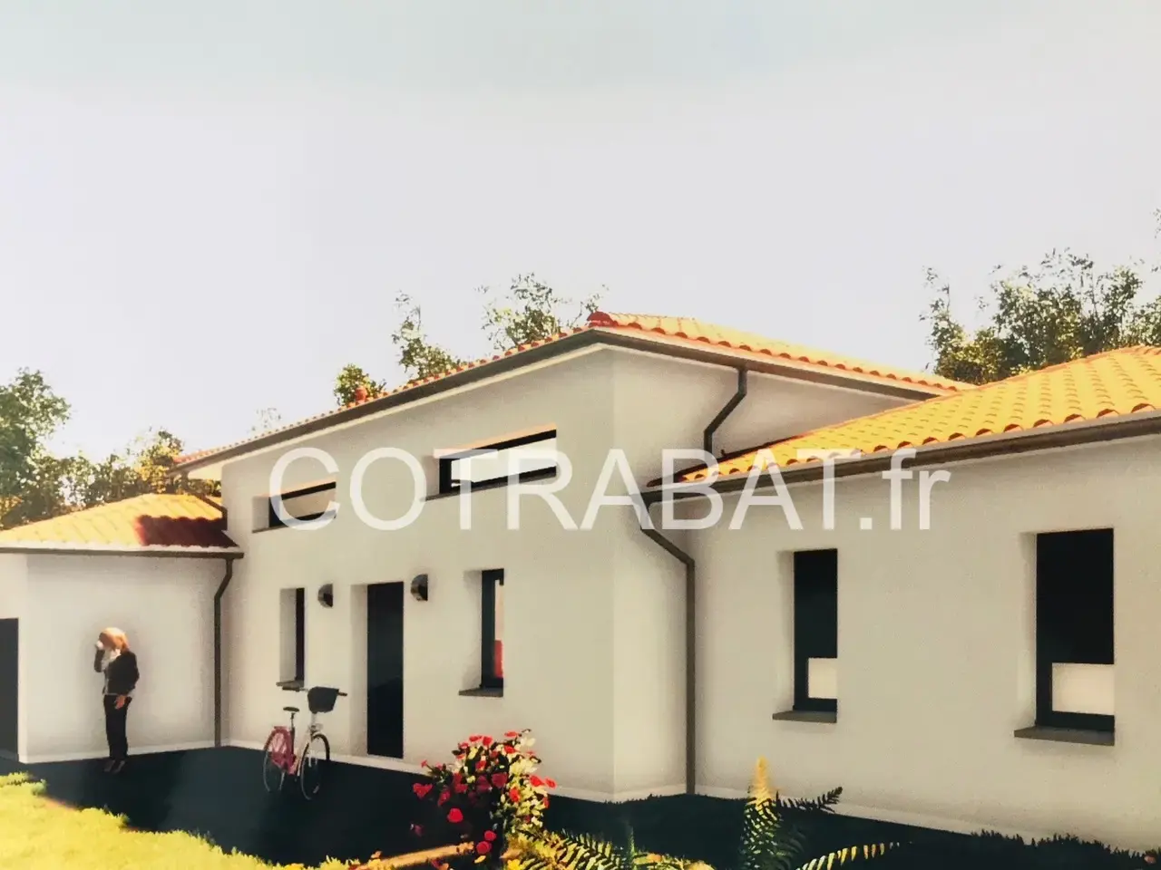 Plan 3D villa Camblanes
