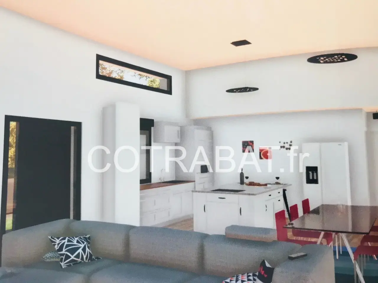 Plan 3D villa Camblanes