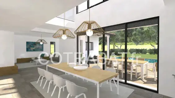 Plan 3D villa Latresne