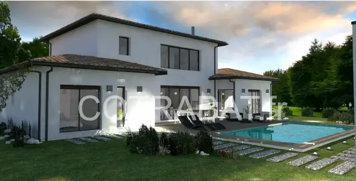 Plan 3D villa Latresne