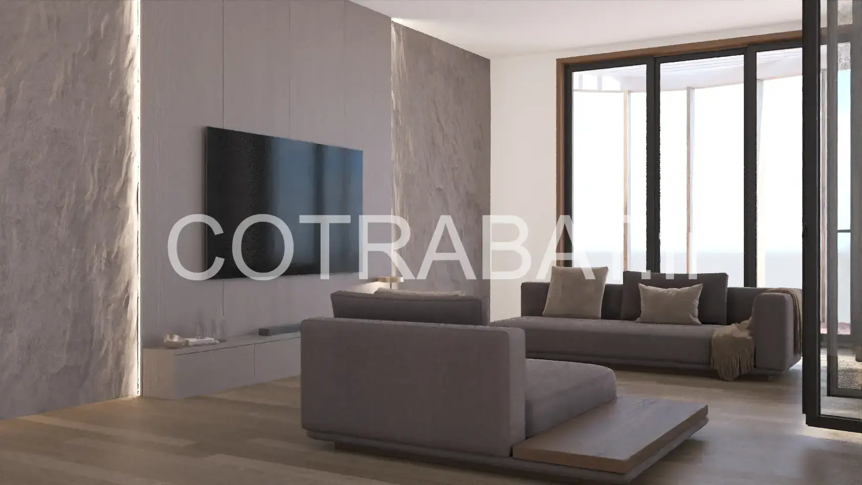 Plan 3D villa Pessac