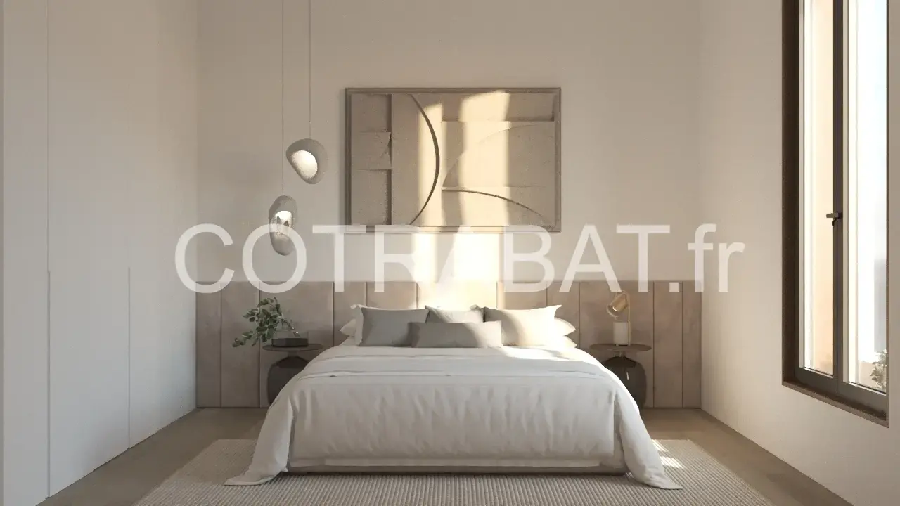 Plan 3D villa Pessac