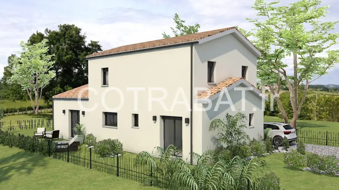 Plan 3D villa Saint Sulplice et Cameyrac