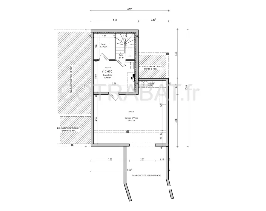 Plan 3D villa Soulac