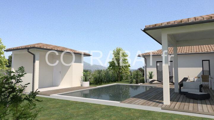 Plan 3D villa Leognan