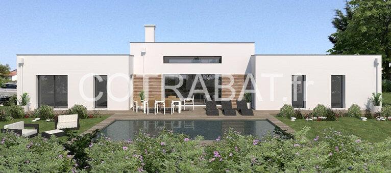Plan 3D maison Leognan