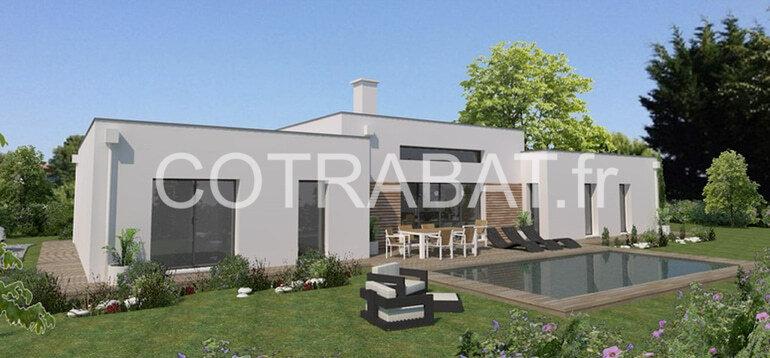 Plan 3D maison Leognan