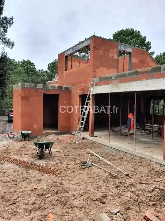 Construction villa architecte Carcans