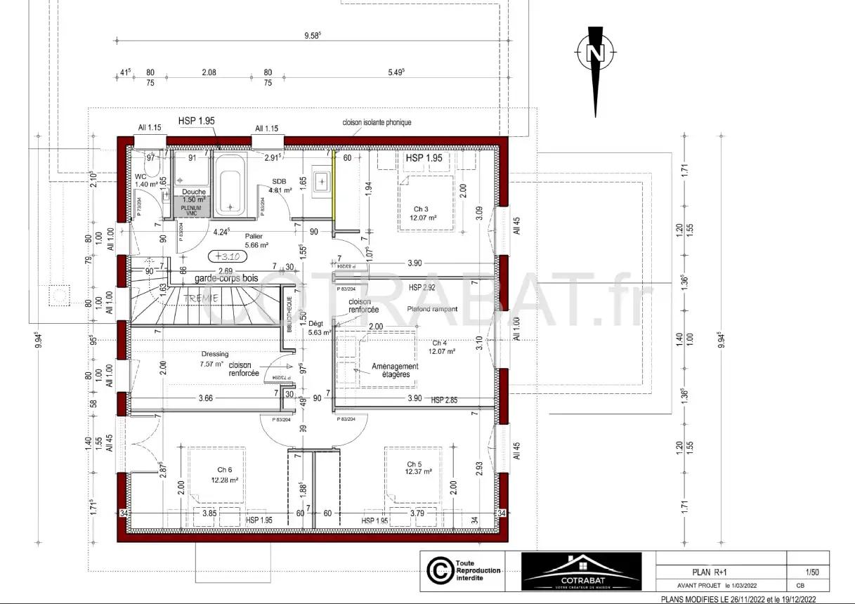 Plan 3D maison Arcachon