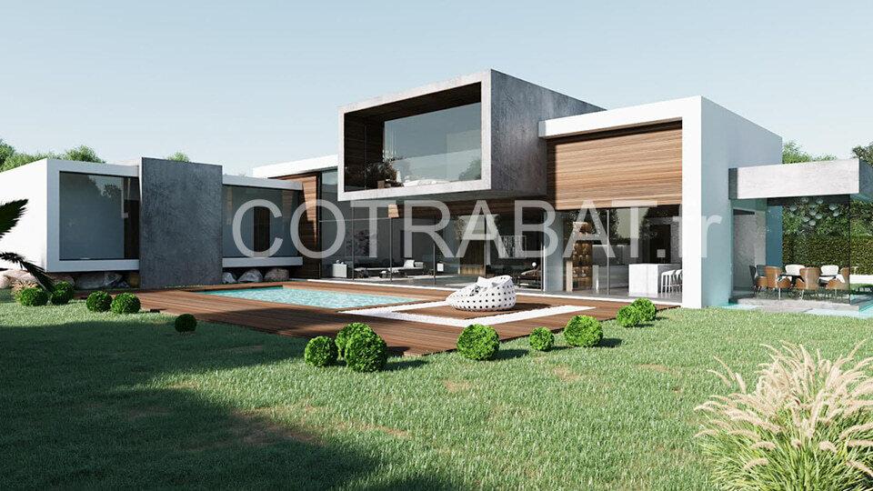 Plan 3D maison architecte 200m2 Bordeaux