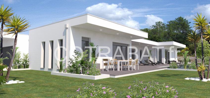 Plan 3D maison Gironde